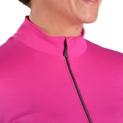SwingDish Women's Kendal Full Zip Golf Jacket Pink -Golf Apparel Sales Shop unnamed file 10008