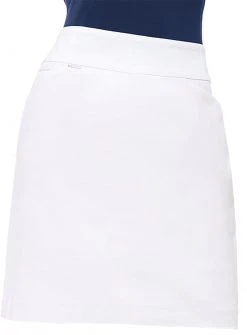 EP Pro EPNY Women's 19" Stretch Golf Skort White