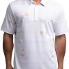 TravisMathew Men's Panther Golf Polo White 2 TravisMathew Men's Panther Golf Polo White -Golf Apparel Sales Shop unnamed file 10080
