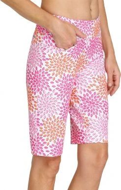 Tail Women's Tanner 21" Golf Shorts Mosaic Petals 7 Tail Women's Tanner 21" Golf Shorts Mosaic Petals -Golf Apparel Sales Shop unnamed file 10152