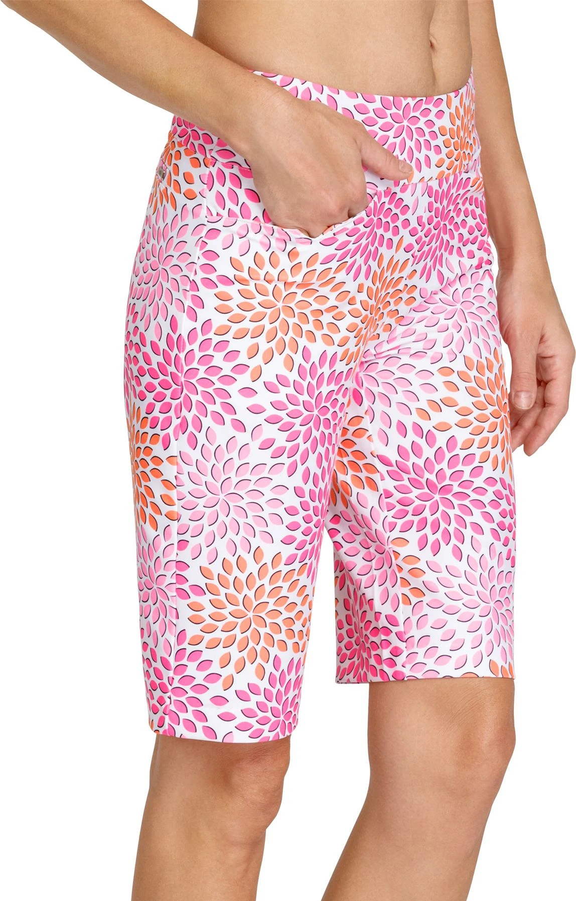 Tail Women's Tanner 21" Golf Shorts Mosaic Petals 5 Tail Women's Tanner 21" Golf Shorts Mosaic Petals - Image 3