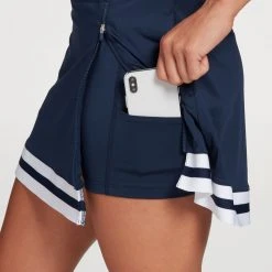 Slazenger Women's Front Zip Golf Skort Navy 9 Slazenger Women's Front Zip Golf Skort Navy -Golf Apparel Sales Shop unnamed file 10164