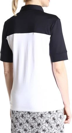 Sport Haley Women's Becca Golf Polo Black/white -Golf Apparel Sales Shop unnamed file 10339