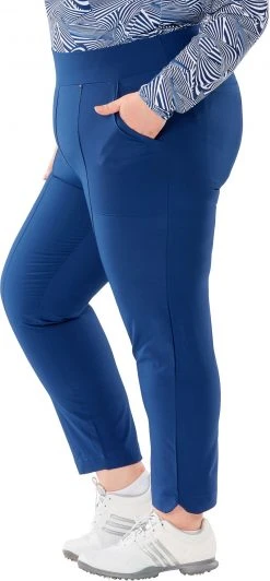 Nancy Lopez Golf Nancy Lopez Women's Ace Golf Capris Silver -Golf Apparel Sales Shop unnamed file 10352