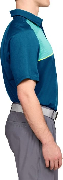 Under Armour Men's Threadborne Infinite Golf Polo Moroccan Blue/tropical Tide -Golf Apparel Sales Shop unnamed file 10394