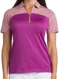 Antigua Women's Switch Golf Polo Boysenberry Multi
