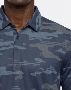 TravisMathew Men's Open Camo Golf Polo Black -Golf Apparel Sales Shop unnamed file 1050