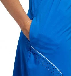 Adidas Women's Perforated Color Pop Golf Dress Glory Blue 17 Adidas Women's Perforated Color Pop Golf Dress Glory Blue -Golf Apparel Sales Shop unnamed file 10595