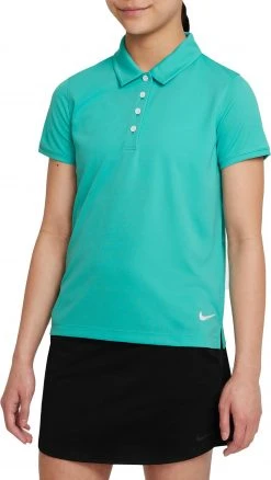 Nike Girls' Dri-FIT Victory 2022 Golf Polo Washed Teal