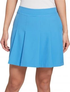 Lady Hagen Women's 17" Pleated Fashion Golf Skort Preppy Blue