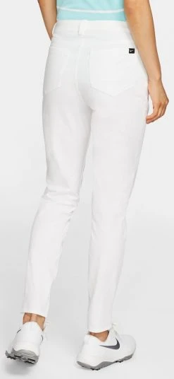 Nike Women's Slim Fit Golf Pants White -Golf Apparel Sales Shop unnamed file 1186