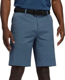 Adidas Men's Ultimate365 Recycled Content Printed Golf Shorts Crew Navy