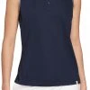 Lady Hagen Women's Pique Rib Trim Sleeveless Golf Polo White/black 1 Lady Hagen Women's Pique Rib Trim Sleeveless Golf Polo White/black -Golf Apparel Sales Shop unnamed file 1237