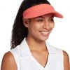 Lady Hagen Women's Clip Golf Visor White -Golf Apparel Sales Shop unnamed file 1305