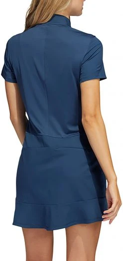 Adidas Women's Short Sleeve Primeblue Golf Dress Crew Navy -Golf Apparel Sales Shop unnamed file 134