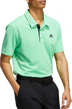 Adidas Men's Advantage Novelty Golf Polo Green -Golf Apparel Sales Shop unnamed file 1348