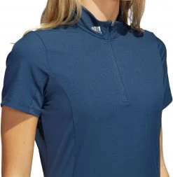 Adidas Women's Short Sleeve Primeblue Golf Dress Crew Navy -Golf Apparel Sales Shop unnamed file 135