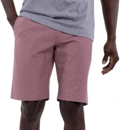 TravisMathew Men's Sand Harbor Golf Shorts Heather Silver Pine