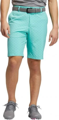 Adidas Men's Ultimate365 Pine Print 10.5" Golf Shorts Acid Mint