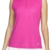 Nike Women's Dri-Fit Victory Sleeveless Golf Polo Active Pink