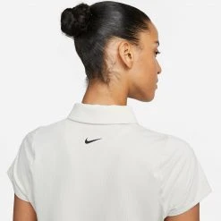 Nike Women's Dri-FIT Short Sleeve Golf Polo Lt Orewood Brn -Golf Apparel Sales Shop unnamed file 1477