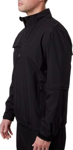 Walter Hagen Men's 2-in-1 Golf Rain Jacket Black 14 Walter Hagen Men's 2-in-1 Golf Rain Jacket Black -Golf Apparel Sales Shop unnamed file 1576