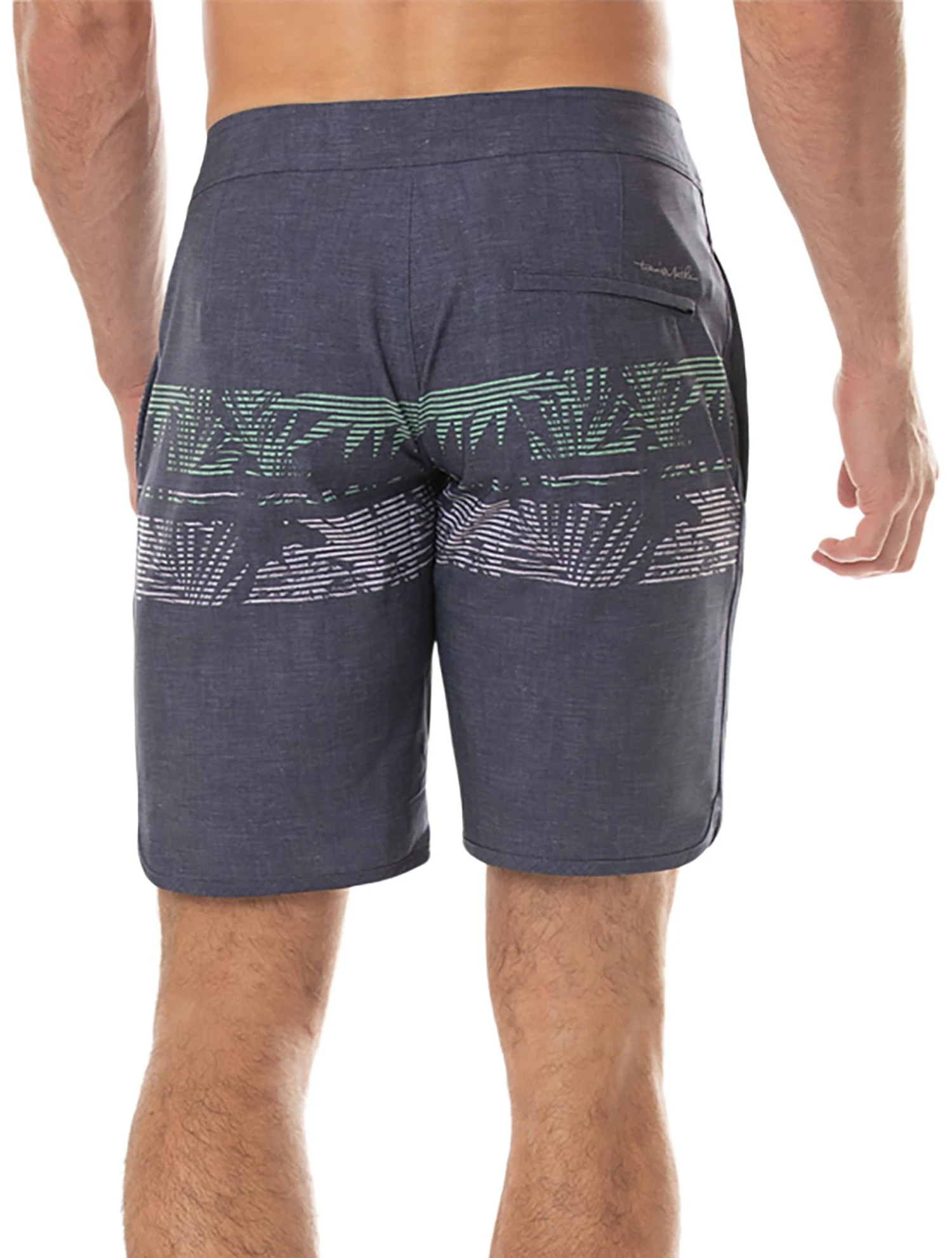 TravisMathew Men's Parked The Shark Golf Shorts Heather Insignia 4 TravisMathew Men's Parked The Shark Golf Shorts Heather Insignia - Image 2