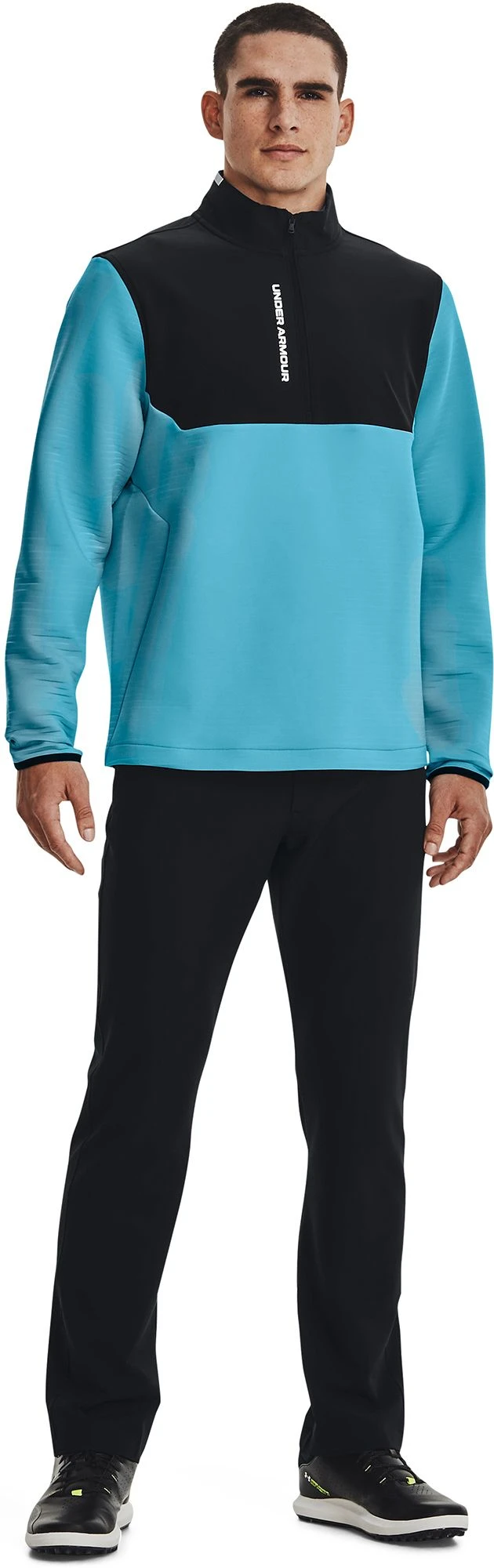 Under Armour Men's Storm Daytona 1/2 Zip Golf Pullover Victory Blue/academy 4 Under Armour Men's Storm Daytona 1/2 Zip Golf Pullover Victory Blue/academy - Image 2