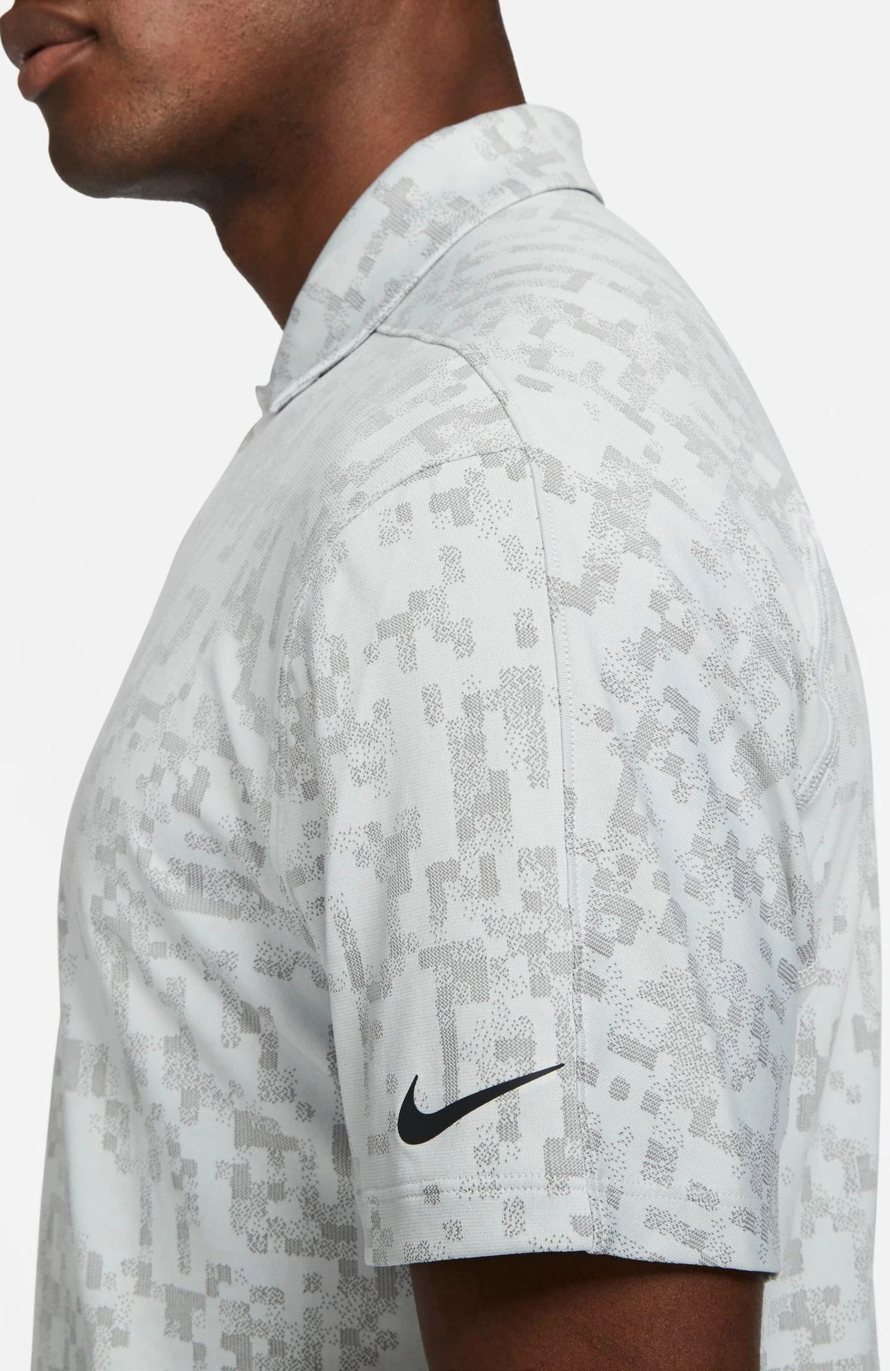 Nike Men's Dri-Fit ADV Tiger Woods Golf Polo Dust/photon Dust 6 Nike Men's Dri-Fit ADV Tiger Woods Golf Polo Dust/photon Dust - Image 4