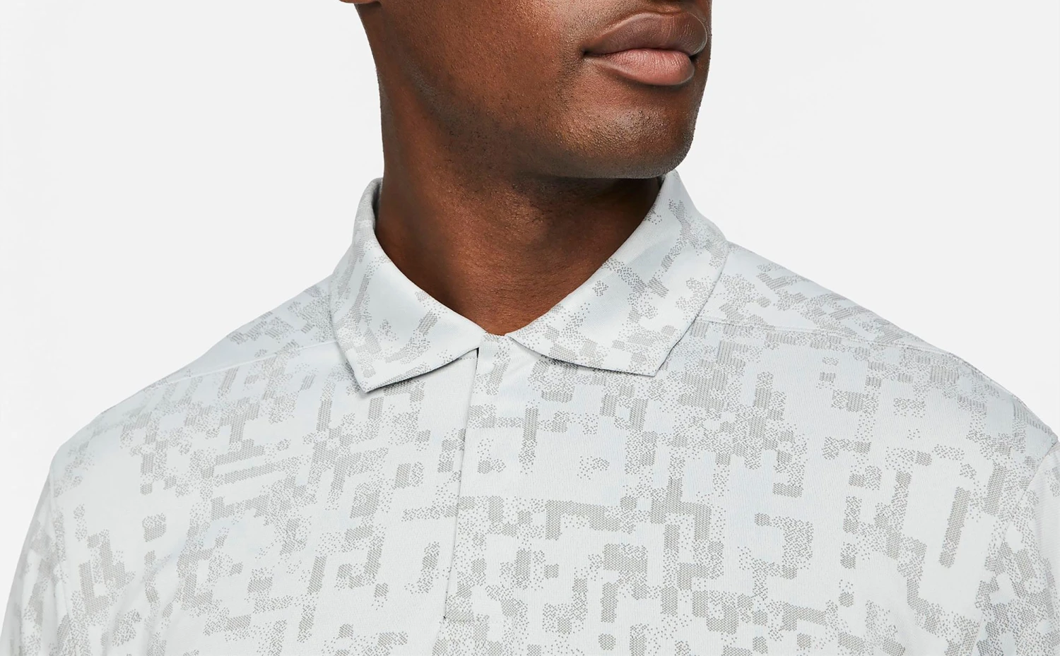 Nike Men's Dri-Fit ADV Tiger Woods Golf Polo Dust/photon Dust 7 Nike Men's Dri-Fit ADV Tiger Woods Golf Polo Dust/photon Dust - Image 5