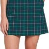 Lady Hagen Women's Plaid Back Pleat 17'' Golf Skort Leaderboard Green Plaid -Golf Apparel Sales Shop unnamed file 1844