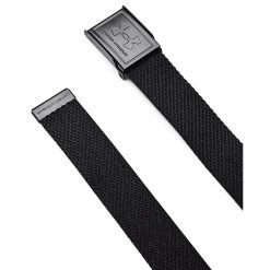 Under Armour Boys' Webbing Golf Belt For Girls' Black/pitch Gray
