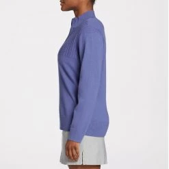Lady Hagen Women's 1/4 Zip Golf Sweater Marlin -Golf Apparel Sales Shop unnamed file 1874
