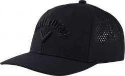 Callaway Men's 2022 Riviera Fitted Golf Cap Black/black