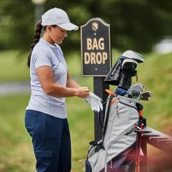 Slazenger Women's Cargo Pants Navy -Golf Apparel Sales Shop unnamed file 2015