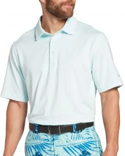 Walter Hagen Men's Perfect 11 Majors Championship Stripe Golf Polo – Big & Tall Navy