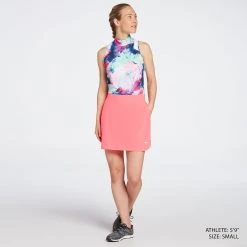 Slazenger Women's New Tech 16'' Golf Skort Bright Pink -Golf Apparel Sales Shop unnamed file 2102