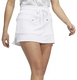 Adidas Women's 15" Warp Knit Golf Skort White 11 Adidas Women's 15" Warp Knit Golf Skort White -Golf Apparel Sales Shop unnamed file 2135