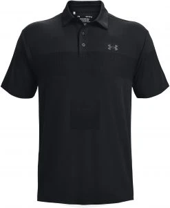 Under Armour Men's Playoff 2.0 Ridge Block Golf Polo Black/black
