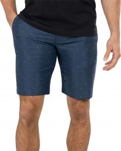 TravisMathew Men's Upwardly Mobile Golf Shorts Insignia Blue/vintag