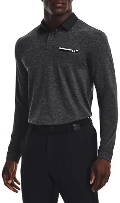 Under Armour Men's Playoff 2.0 Pocket Golf Polo Black/white