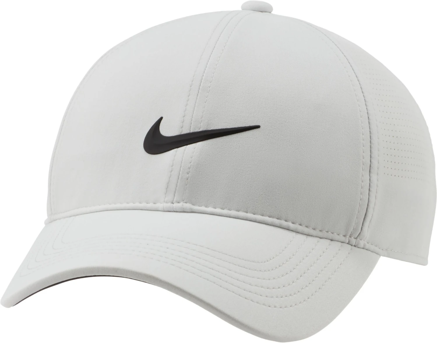 Nike Women's 2022 Dri-FIT ADV AeroBill Heritage86 Perforated Golf Hat White/black 3 Nike Women's 2022 Dri-FIT ADV AeroBill Heritage86 Perforated Golf Hat White/black