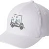 TravisMathew Men's Party Barge Golf Hat White -Golf Apparel Sales Shop unnamed file 2773