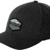 TravisMathew Men's Sawing Logs Golf Hat Heather Black -Golf Apparel Sales Shop unnamed file 2777