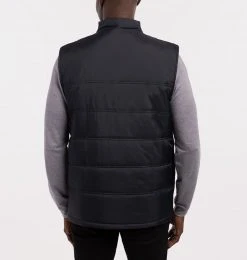 TravisMathew Cold Heart Vest For Men Black -Golf Apparel Sales Shop unnamed file 2954