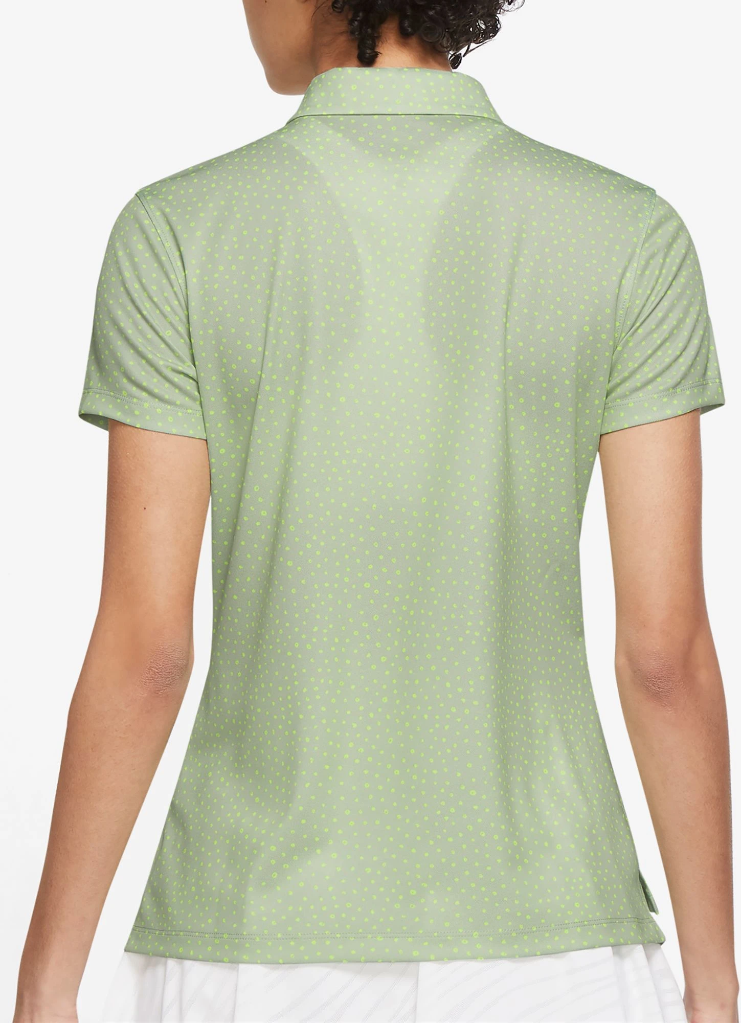 Nike Women's Dri-FIT Victory Printed Golf Polo Seafoam 4 Nike Women's Dri-FIT Victory Printed Golf Polo Seafoam - Image 2