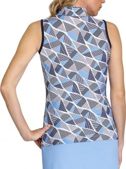 Tail Women's Sleeveless 1/4 Zip Mock Neck Golf Top Sunny Groove 8 Tail Women's Sleeveless 1/4 Zip Mock Neck Golf Top Sunny Groove -Golf Apparel Sales Shop unnamed file 3066