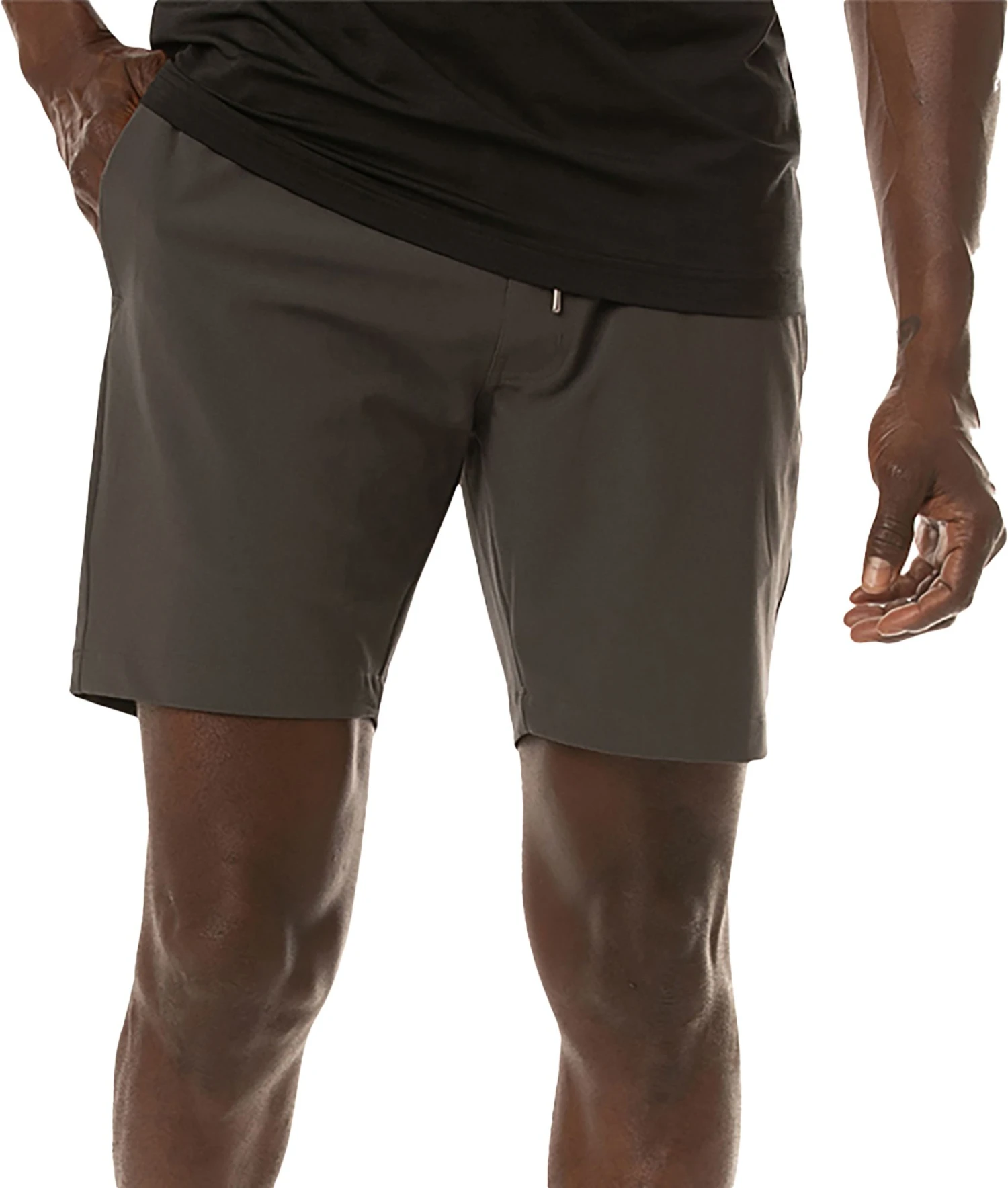 TravisMathew Men's Boarding Time 2.0 Golf Shorts Grey Pinstripe 3 TravisMathew Men's Boarding Time 2.0 Golf Shorts Grey Pinstripe