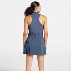 CALIA Women's Golf Mixed Media Sleeveless Dress Ardosia Slate -Golf Apparel Sales Shop unnamed file 319