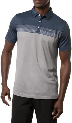 TravisMathew Men's Dinner Cruise Golf Polo Insignia